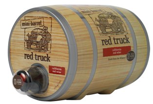 Red Truck Mini Barrel